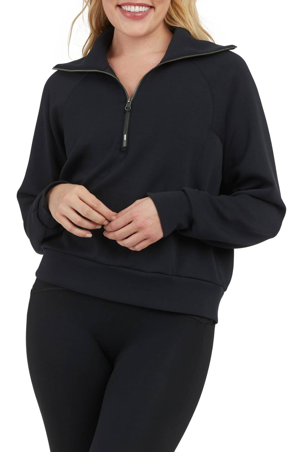 Spanx - Air Essential Half Zip Sweatshirt
