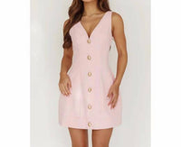 One & Only - Sleeveless Shift Mini Dress