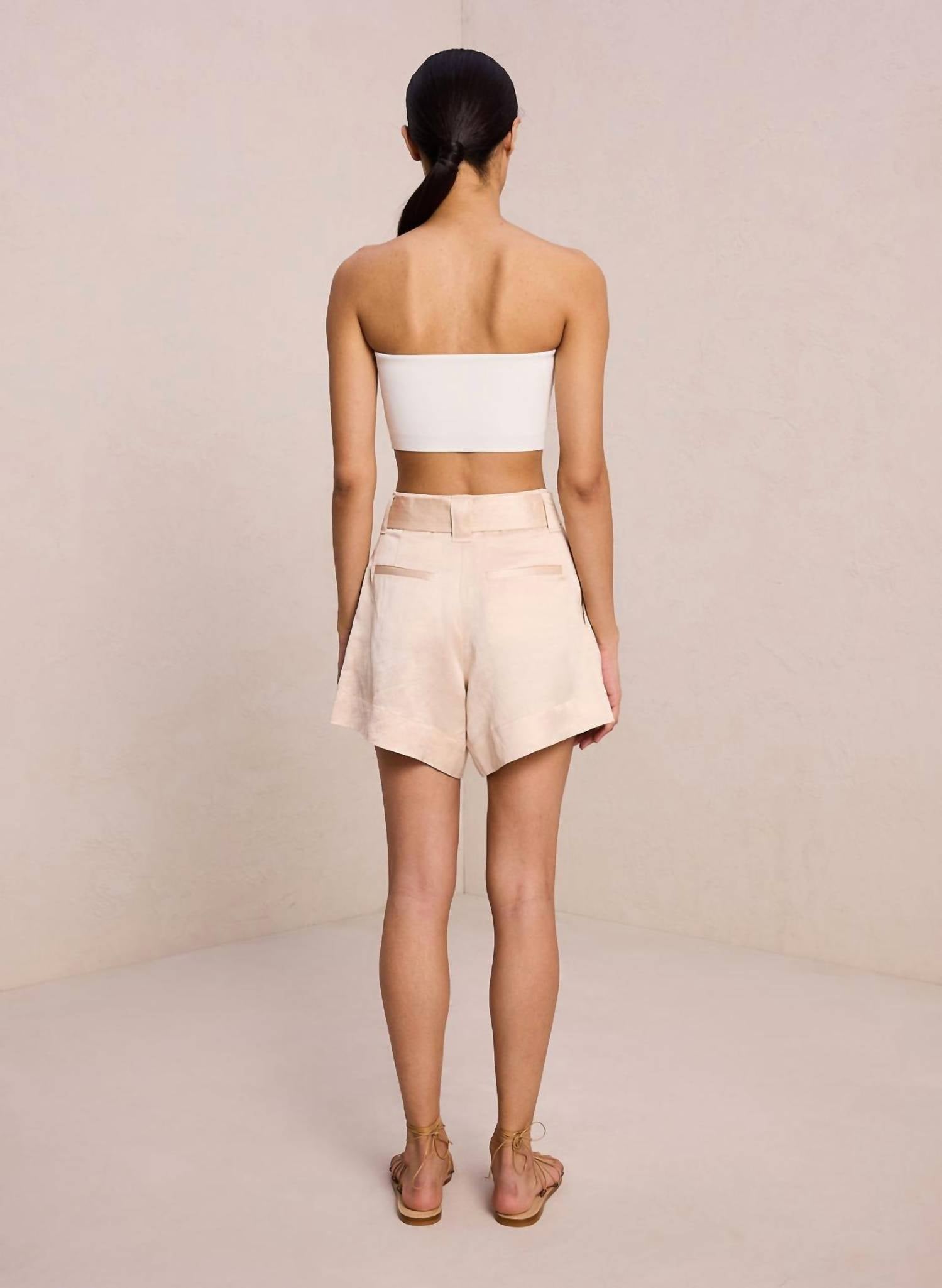 A.L.C. - Dempsey Linen Shine Short