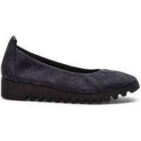 Aetrex Women's Brianna Ballet Flat in navy - women's flats
