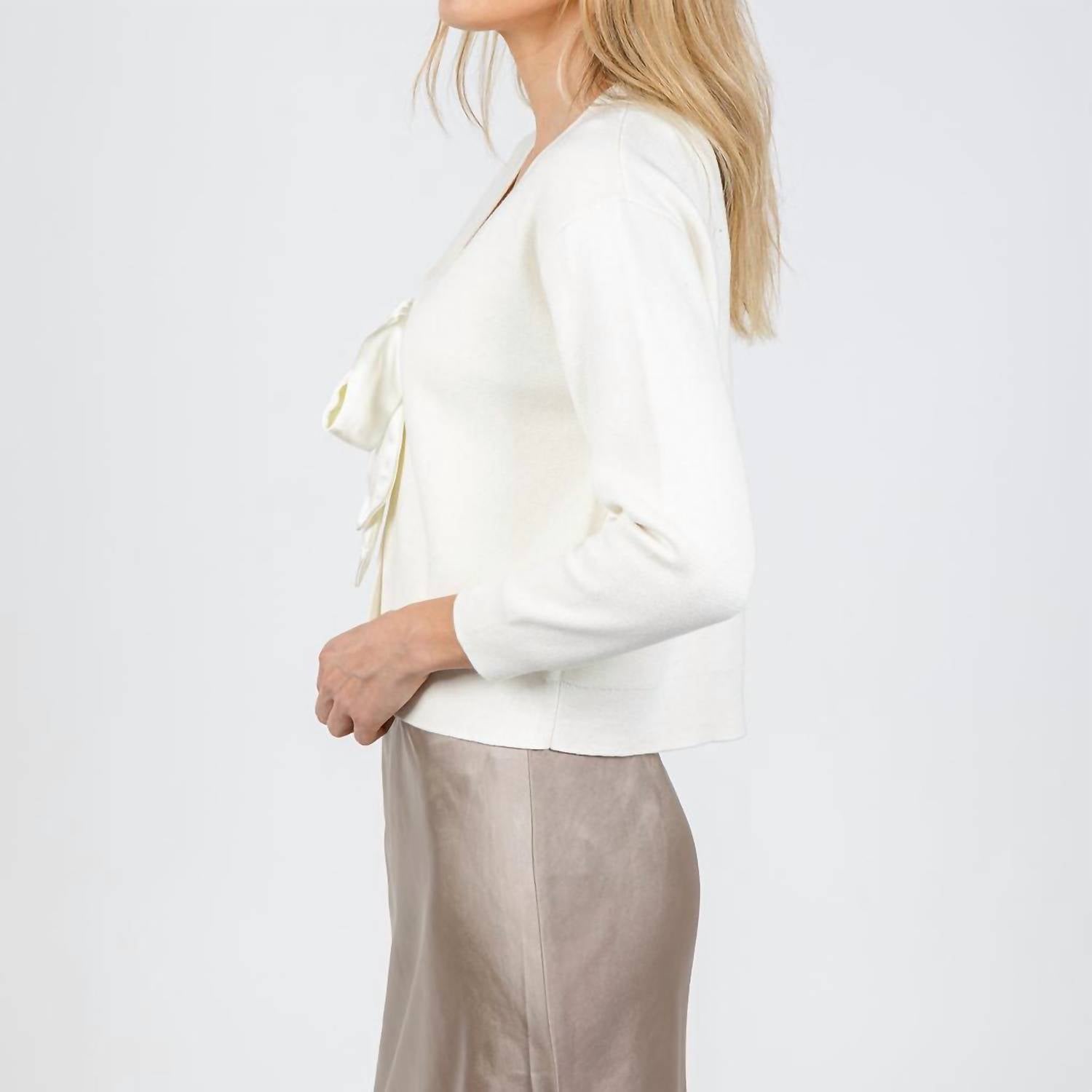 J. Society - Maya Tie Front Cardigan