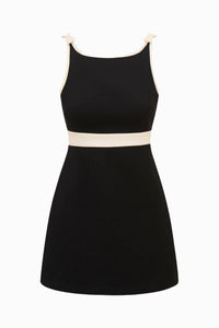LoveShackFancy Catrice Mini Dress in black - women's dress - view 5