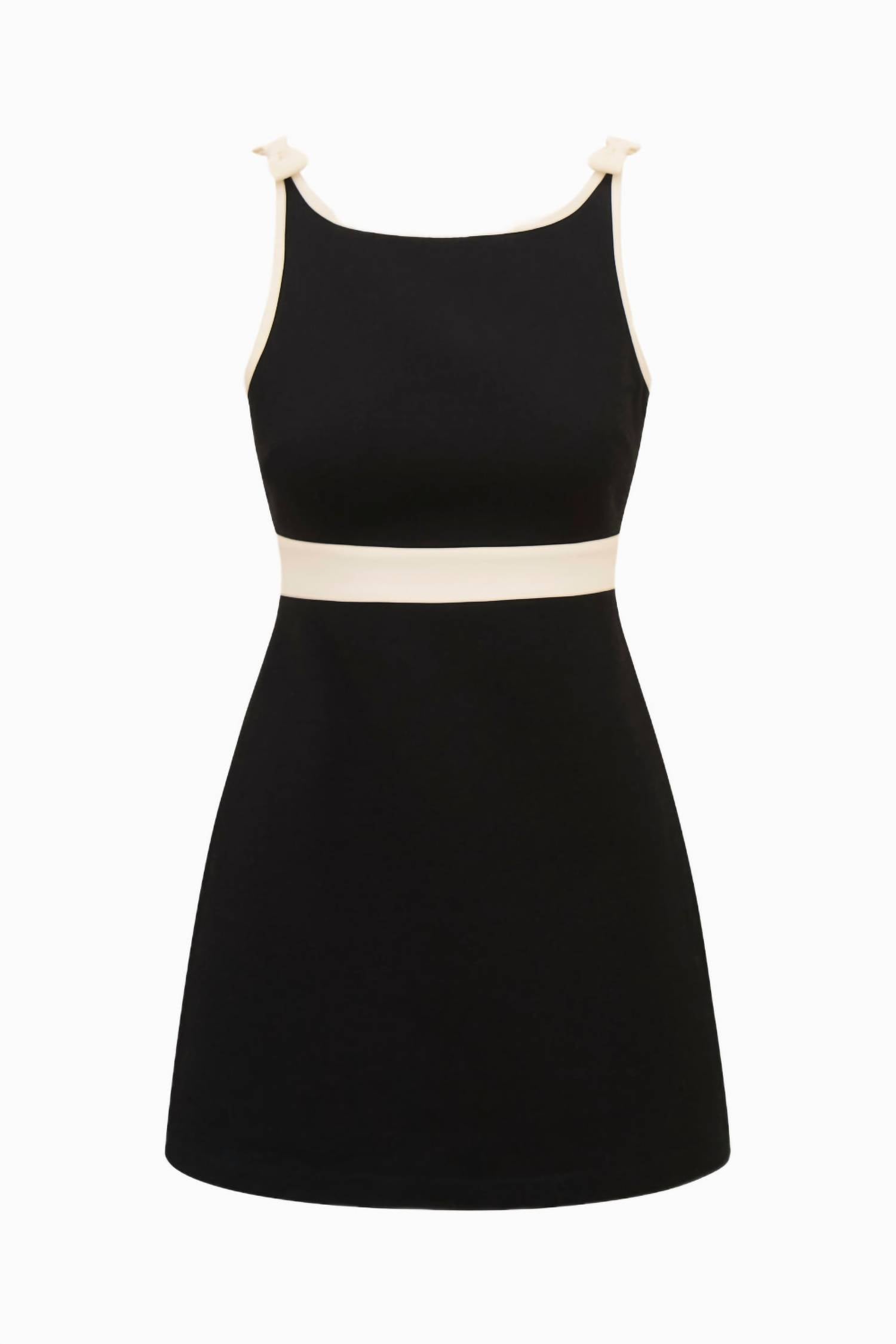 LoveShackFancy Catrice Mini Dress in black - women's dress - view 5