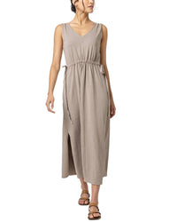 Lilla P - Drawcord Waist Maxi Dress