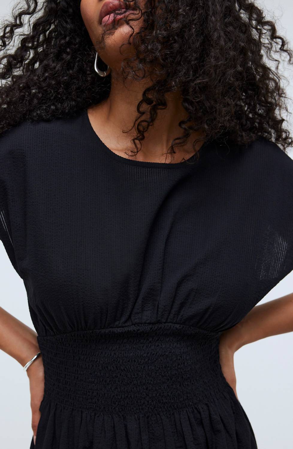 Madewell - Smocked Waist Midi Dress