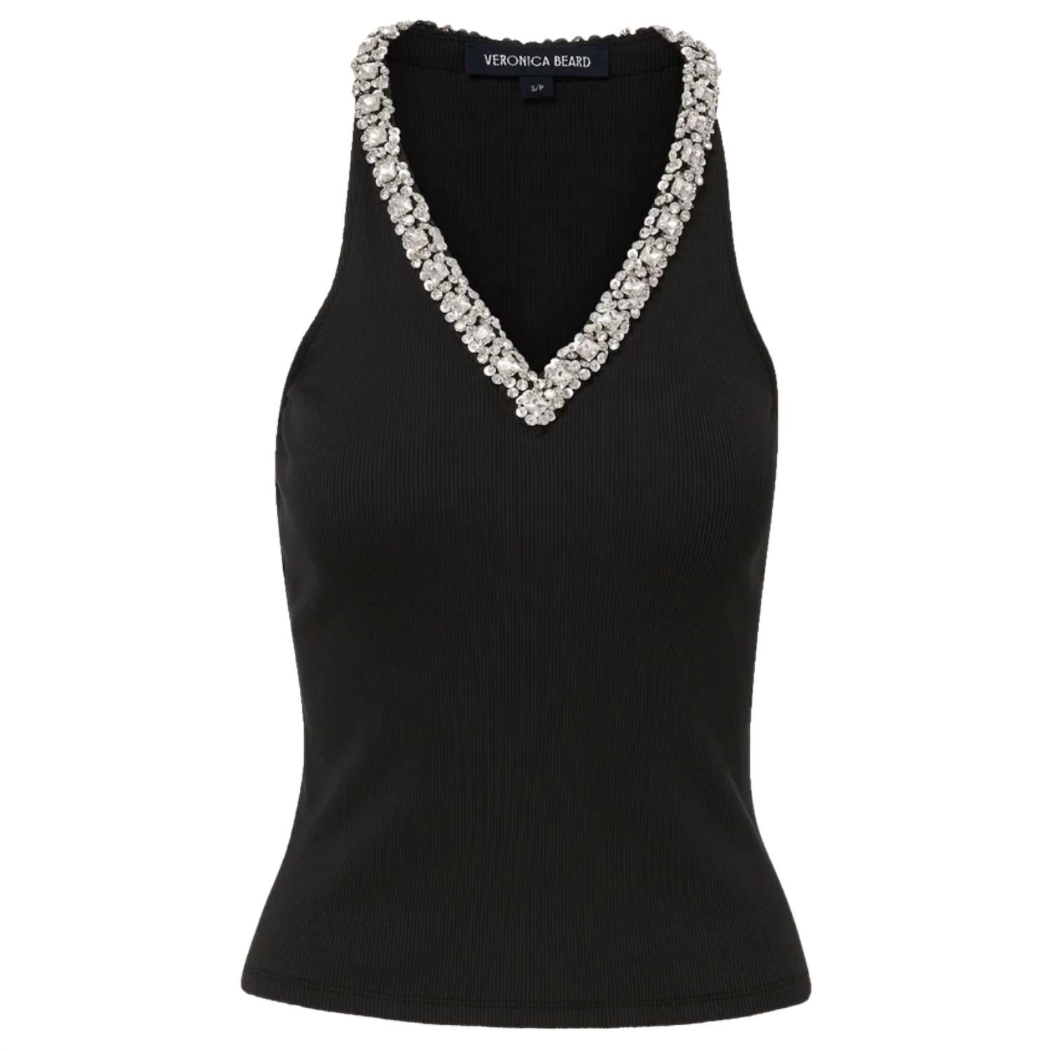 Veronica Beard - Ayres Embellished Tank Top