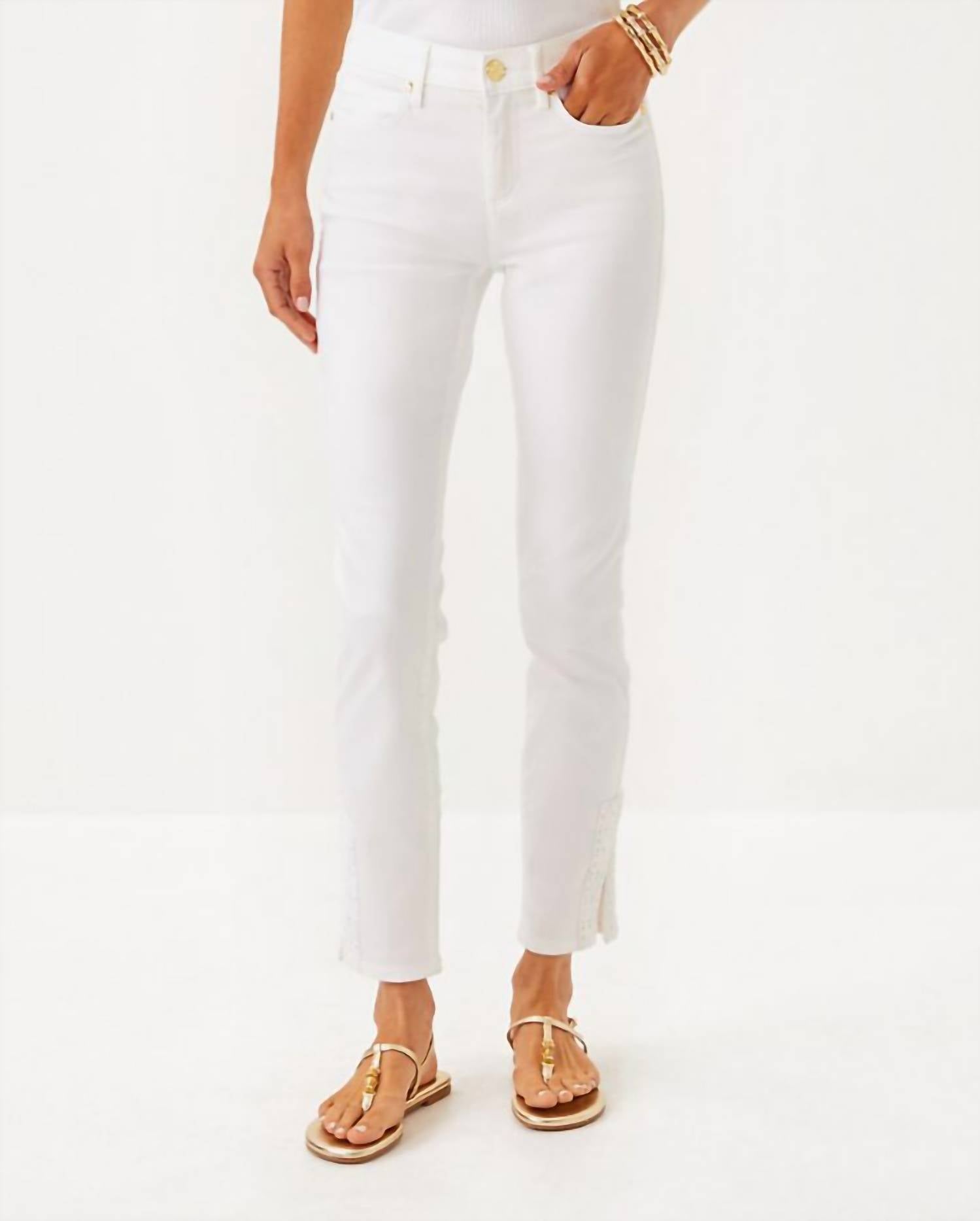 Lilly Pulitzer - South Ocean High Rise Skinny Jeans
