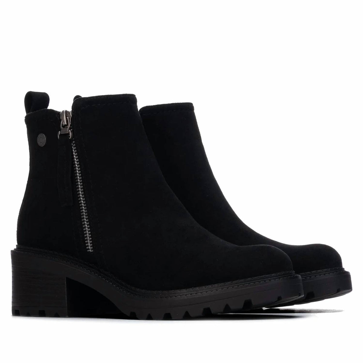 Refresh - Women's Casual Suede Ankle Booties