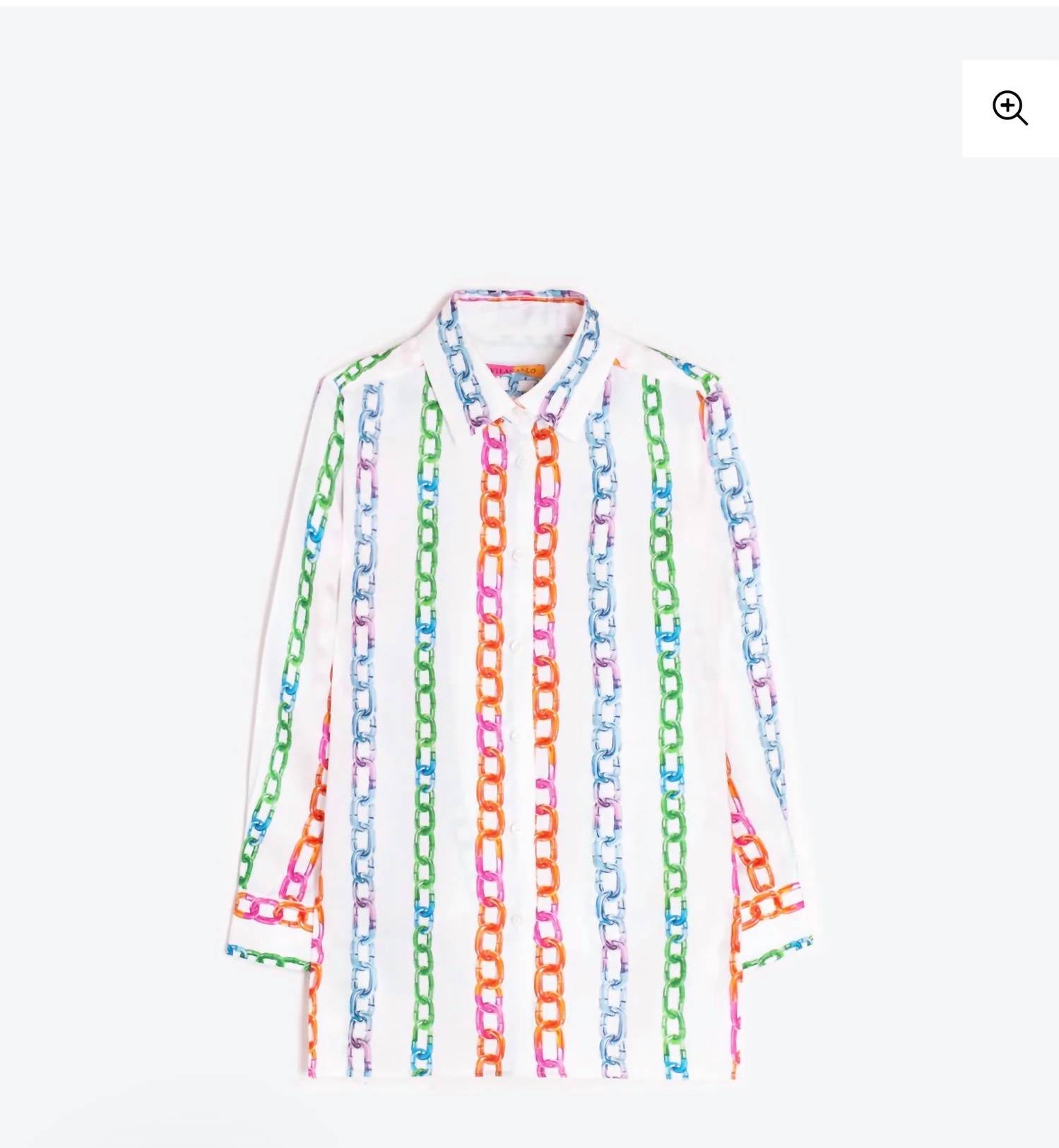 Vilagallo - Chain Print Shirt