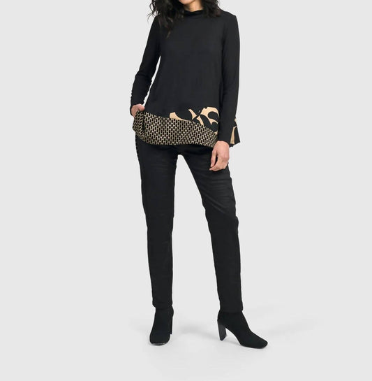 Alembika - Nikita Turtleneck Trapeze Top