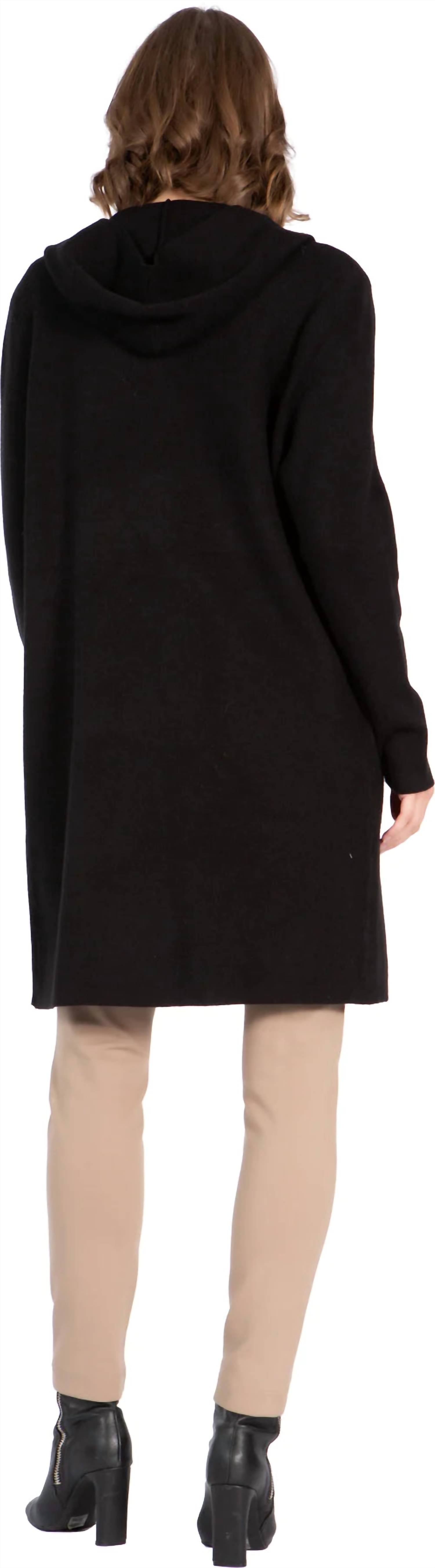 Vertigo Paris - Hooded Collar Cardigan Sweater
