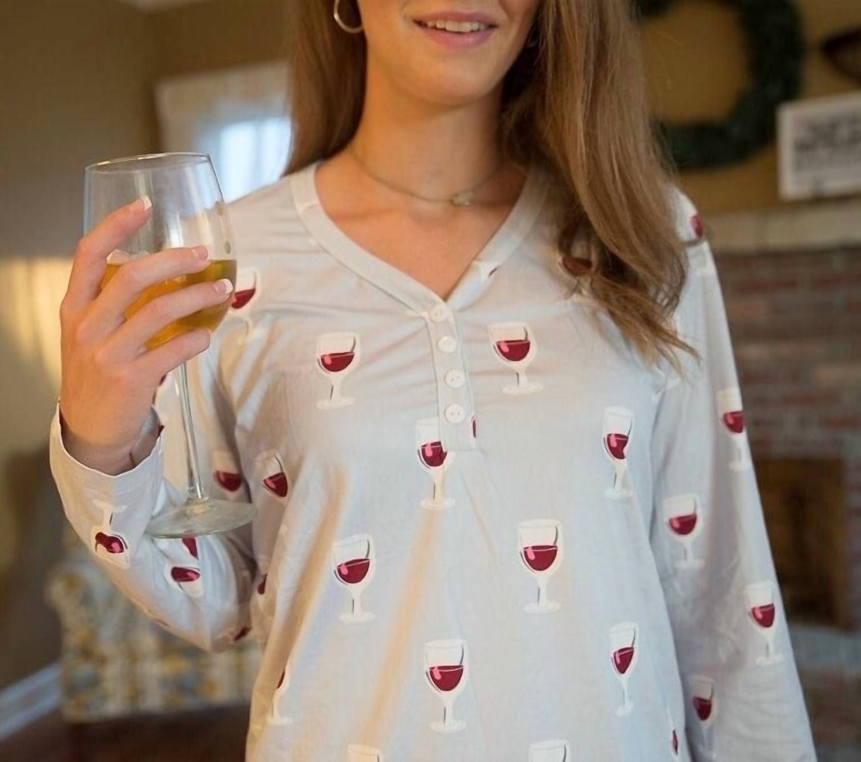 Shirley Stone - Wine N' Chill Loungewear Set