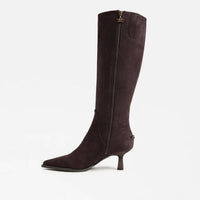Circus by Sam Edelman Women's Yulia Knee High Boots in dark chocolate suede - women's shoe - view 4