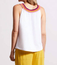 Tribal - Cassia Flowy Sleeveless Top