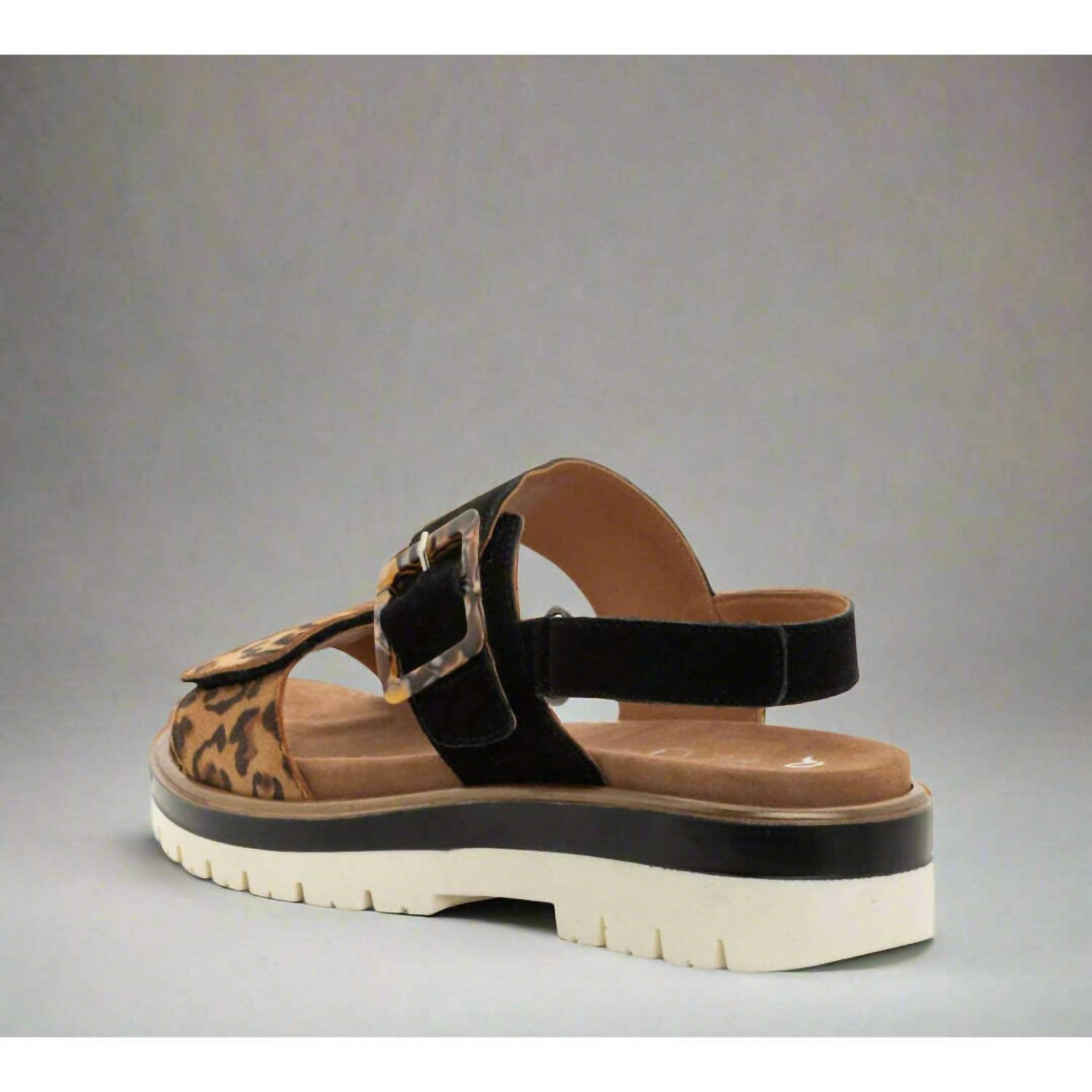 Ara Women's Marabella Sandals in leopard black - women's sandal - view 5