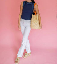 Chisme - Women's Boho Woven Straw Bag