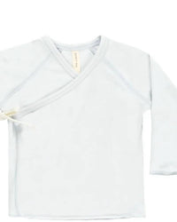Quincy Mae - Kid's Wrap Top And Footed Pant Set