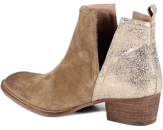 Stop By Metallic Leather Boots