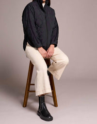 Tribal - Zip Front Quilted Jacket - Plus