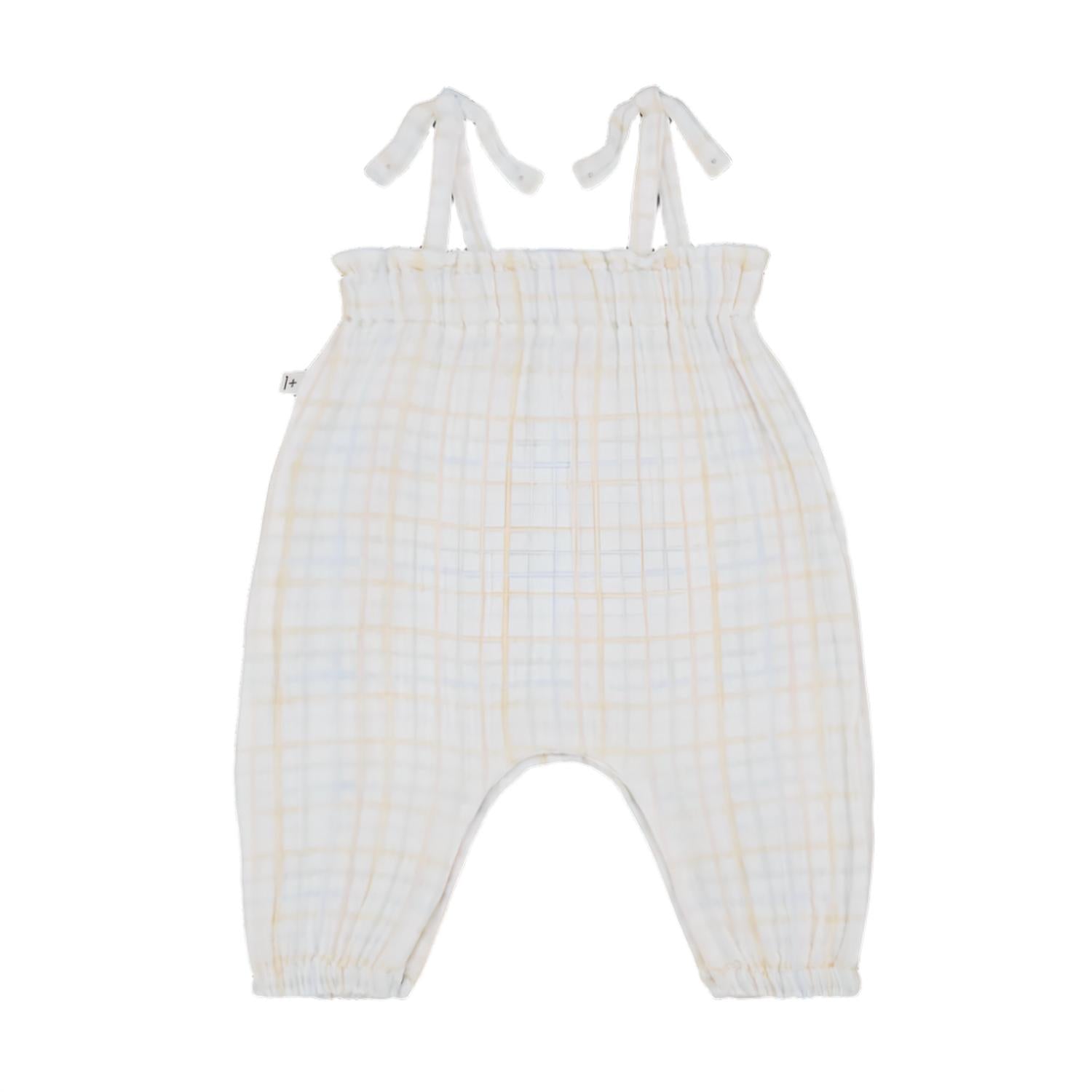 One More In the Family Kids' Emma Check Jumpsuit in the family emma check jumpsuit in multi - kids' item