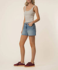 Kut From The Kloth - Jenny High Rise Kick Short With Raw Hem