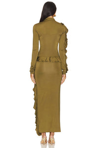 Paris Georgia - Mira Long Sleeve Maxi Dress