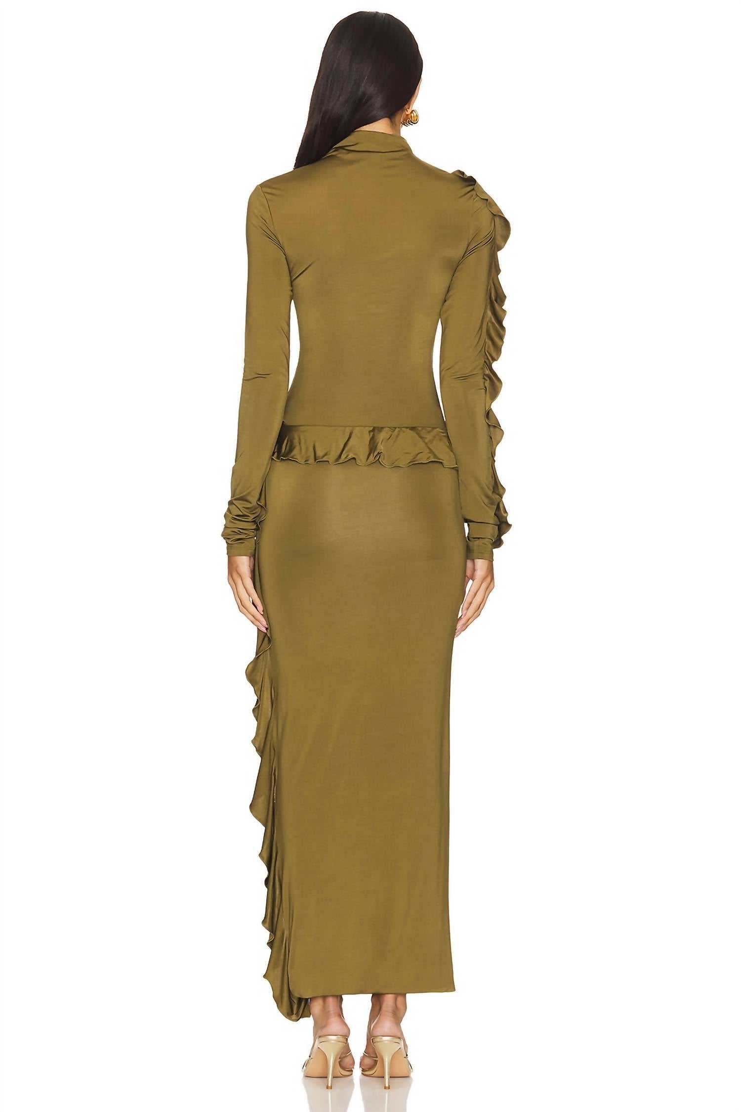Paris Georgia - Mira Long Sleeve Maxi Dress