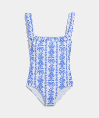 Vineyard Vines - Westerly Ruffle One-piece Swimsuit