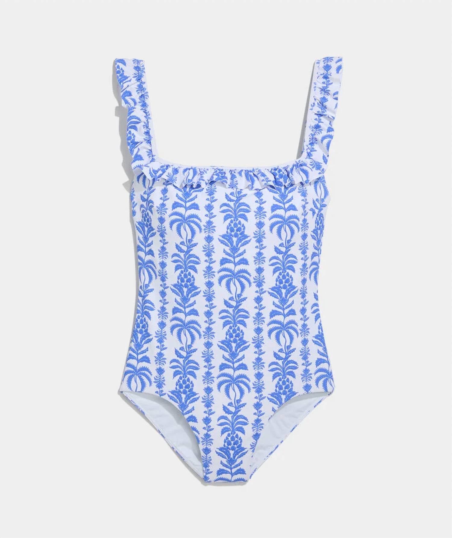 Vineyard Vines - Westerly Ruffle One-piece Swimsuit