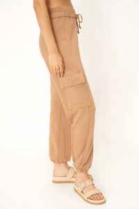 Project Social T - Raven Raw Edge Cargo Pant