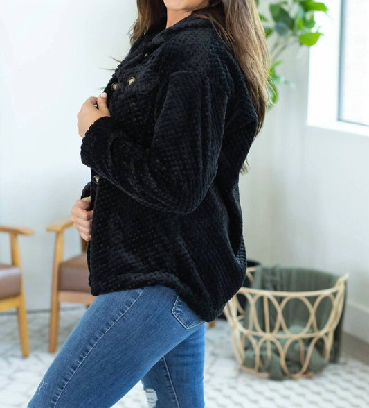 Michelle Mae - Fleece Shacket