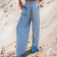 Umorger - Tencel Wide Leg Trouser