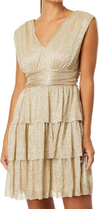 Lilly Pulitzer - Faye V-neck Ruffle Dress