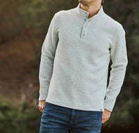 Flags & Anthem - Silverton Quilted 1/4 Snap Sweater