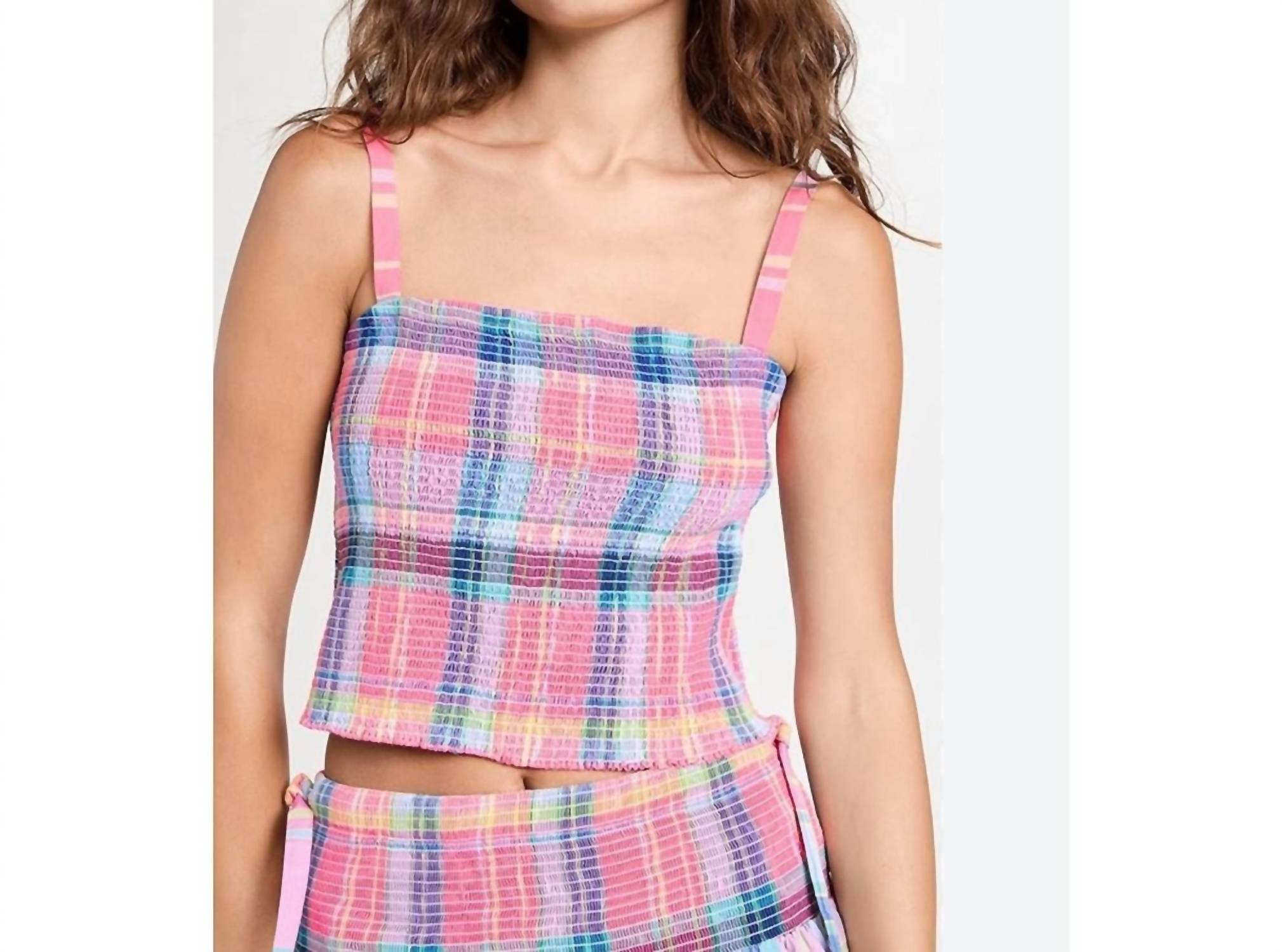 Nation Ltd - Rumer Gathered Crop Cami