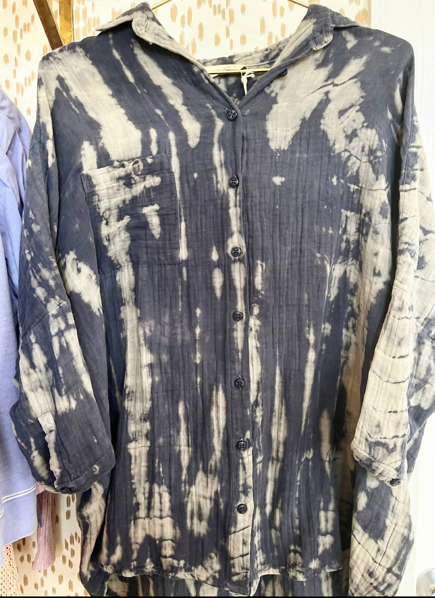 Starkx - Dream Blue Boyfriend Shirt