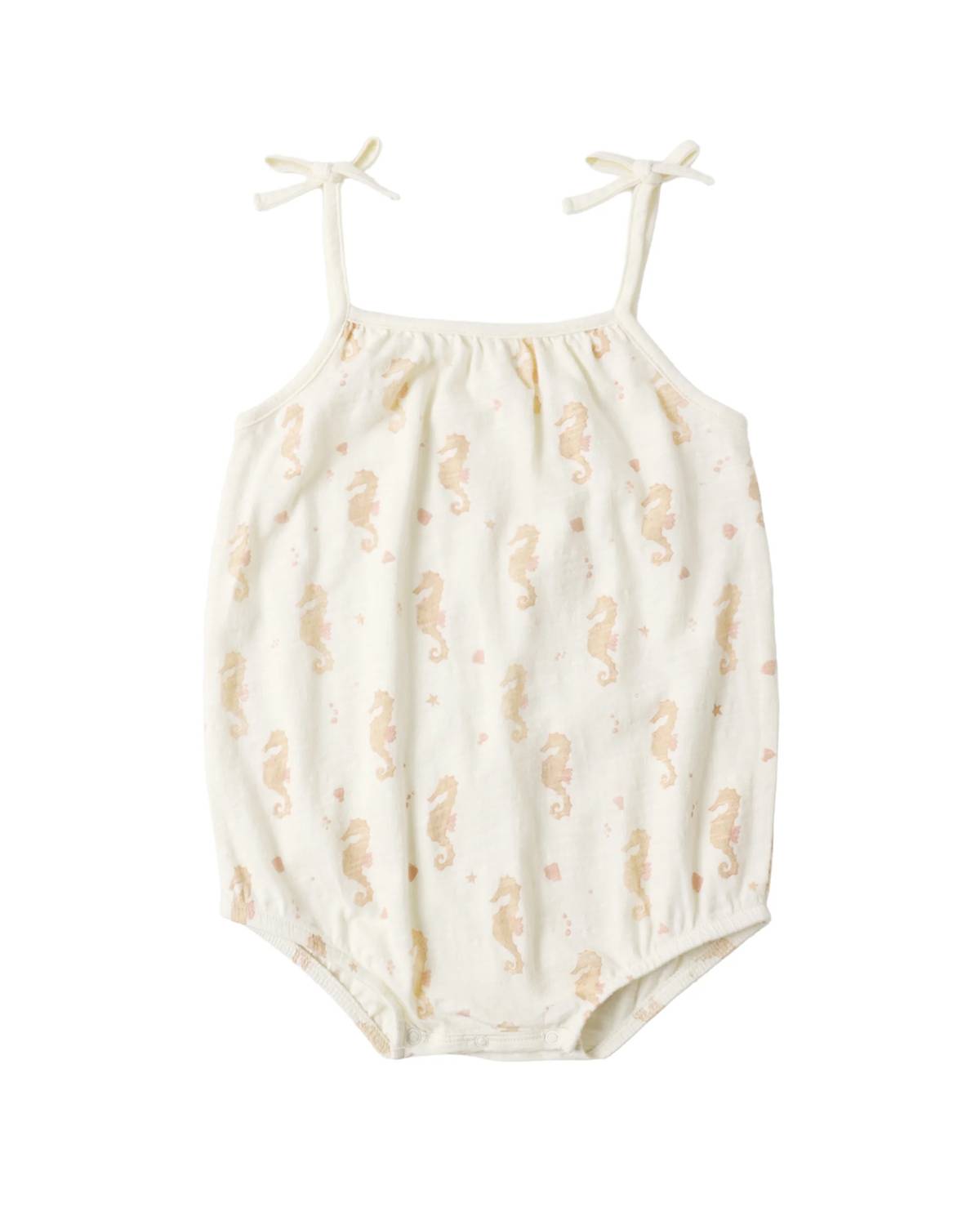 Rylee + Cru - Kid's Seahorses Nala Romper