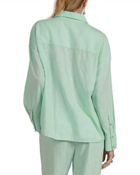 Elan - Just Minty Long Sleeve Button-up Shirt