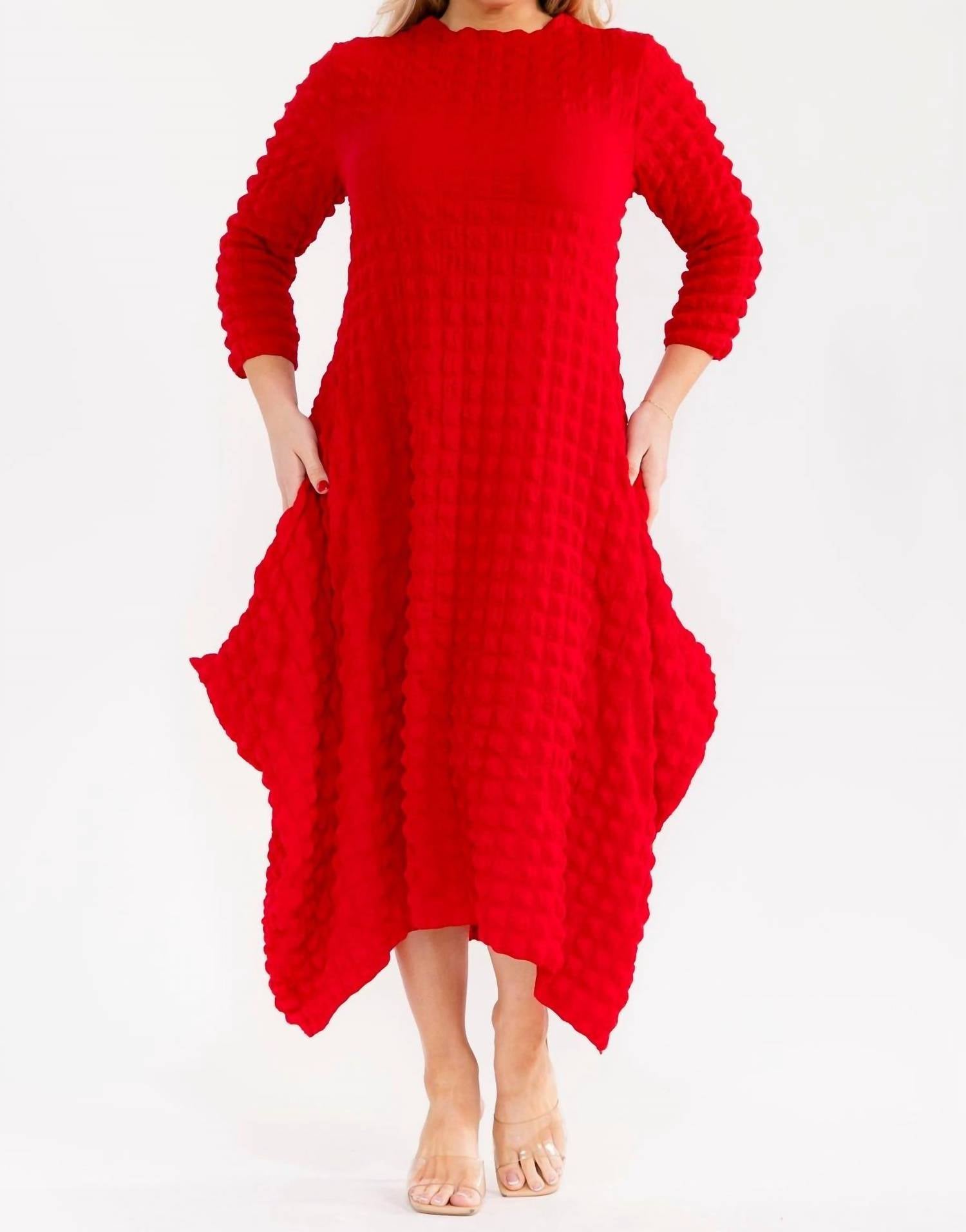 Karen Kane - Bubble Popcorn Maxi Dress