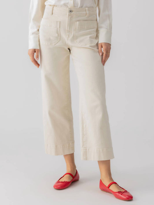 Sanctuary - Marine Cropped Denim Trouser Pant