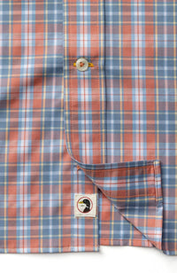 Duck Head - Men's Jeffries Plaid Performance Poplin Sport Shirt