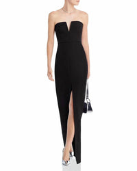 Bcbgmaxazria - Strapless Crepe Formal Dress