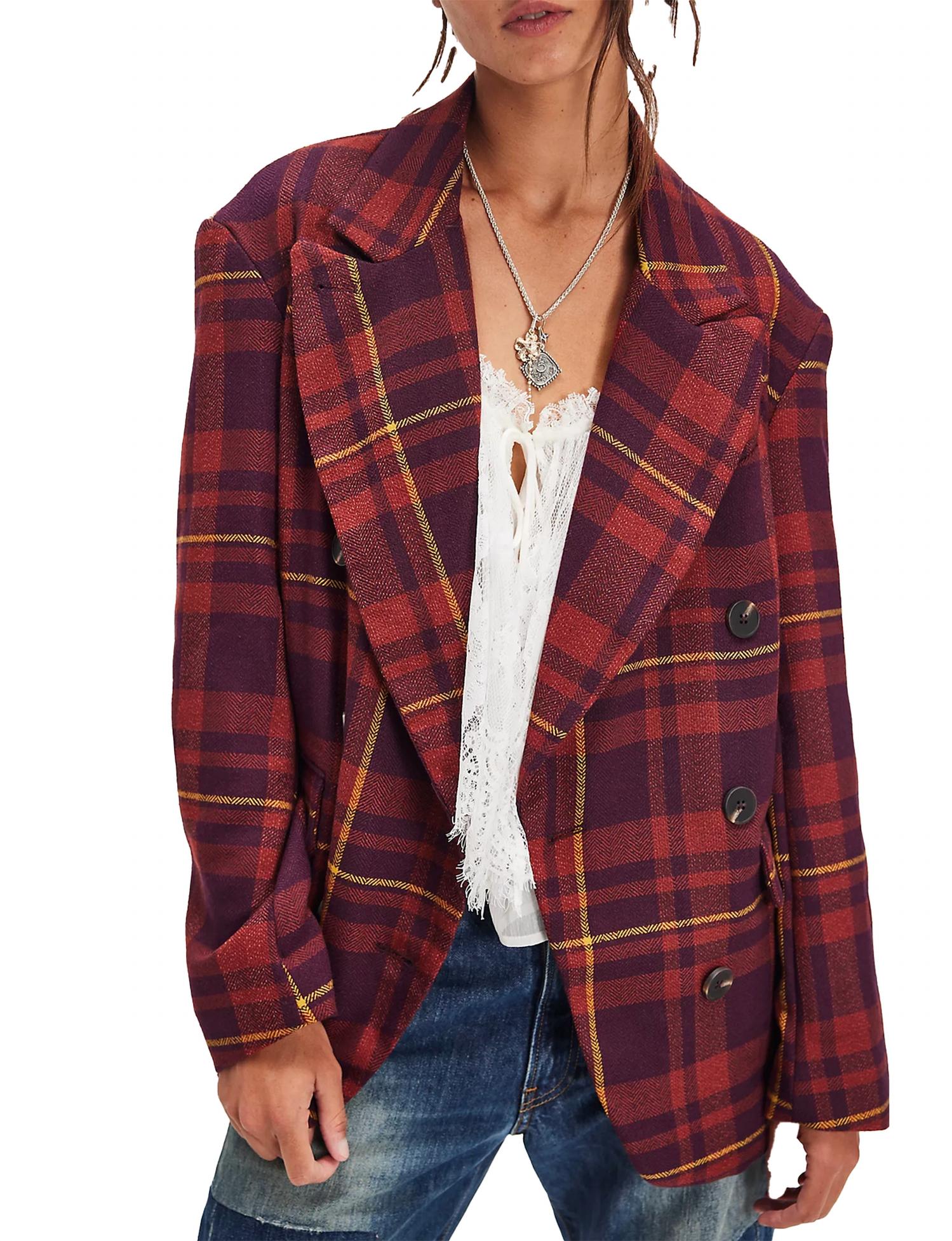 Free People - Dean Double Breasted Blazer