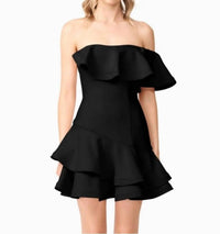 Elliatt - Ava Asymmetrical Mini Dress