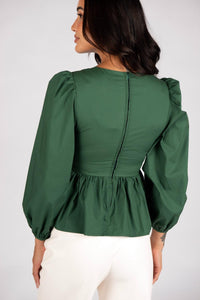 Sincerely Ours - Grace Balloon Sleeves Top