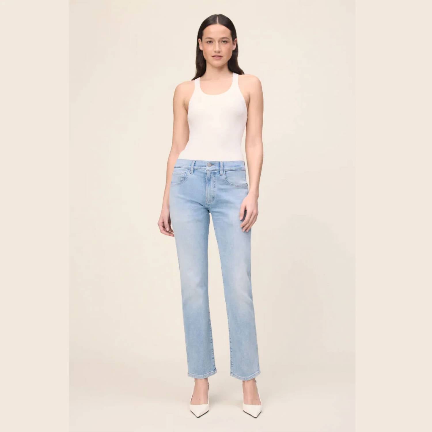 Warp + Weft - Bze Vintage Straight Jeans