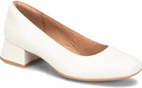 Sofft Women's Lillian Block Heel Pumps in off white - women's sandal