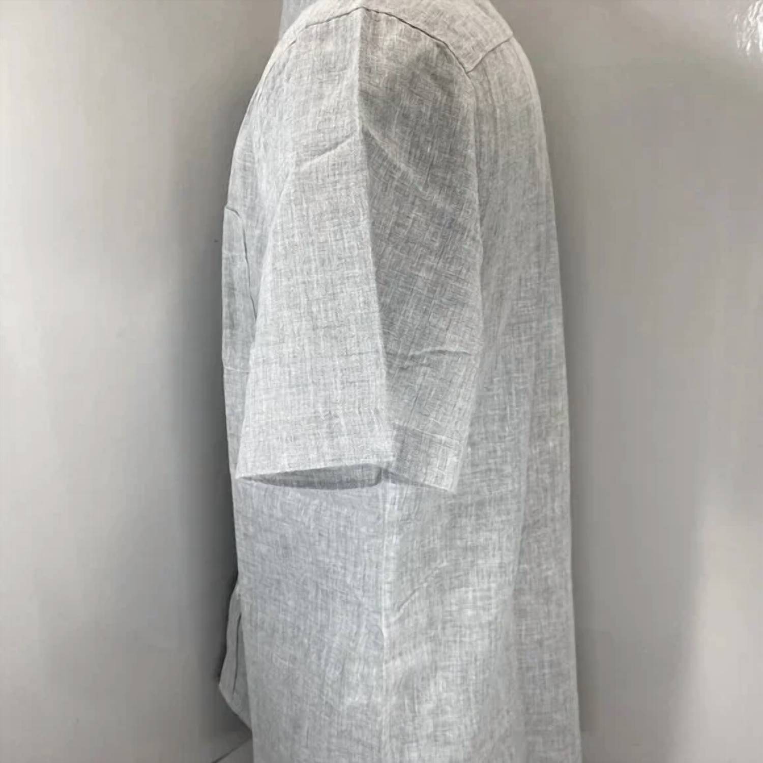Wills - Men's Linen Wrinkle Free Short Sleeve Shirt