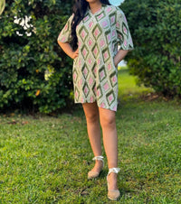 Southern Grace - The Jackie Triangular Mini Dress