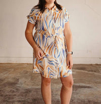 Tribal - Shirt Mini Dress